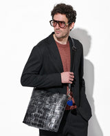 ソフトマットクロコヴィンテージシルバー