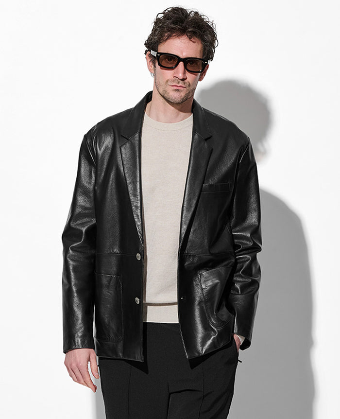 スパニッシュラムレザーブレザー – 買えるLEON