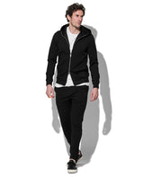 ハイネックジップアップパーカー