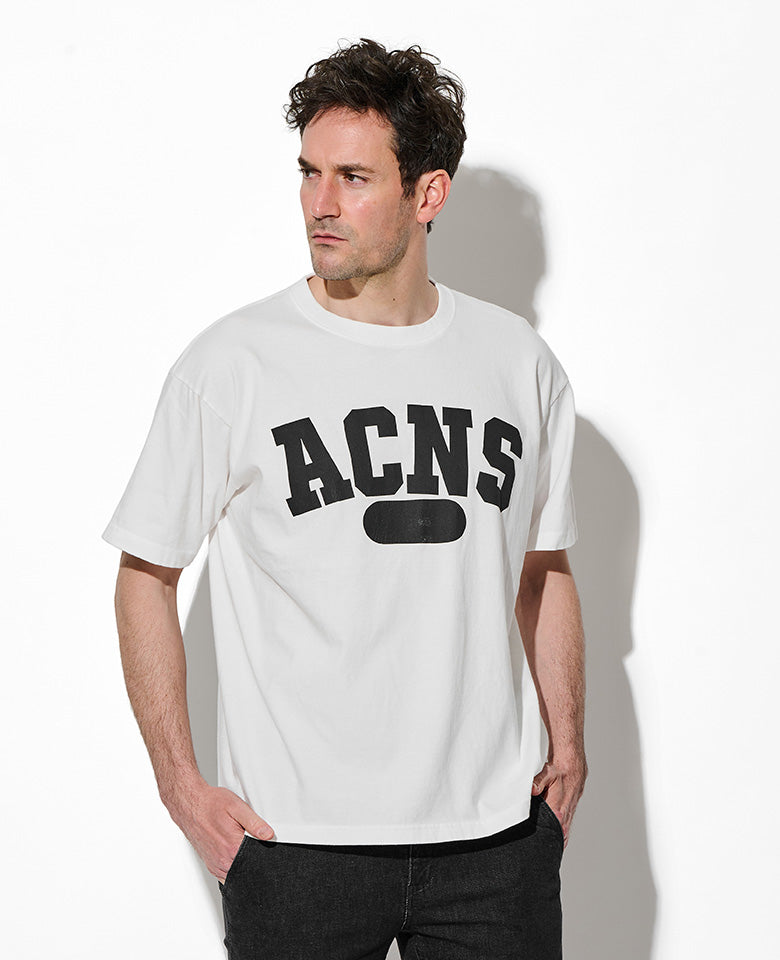 エイジングカレッジロゴTシャツ