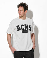 エイジングカレッジロゴTシャツ