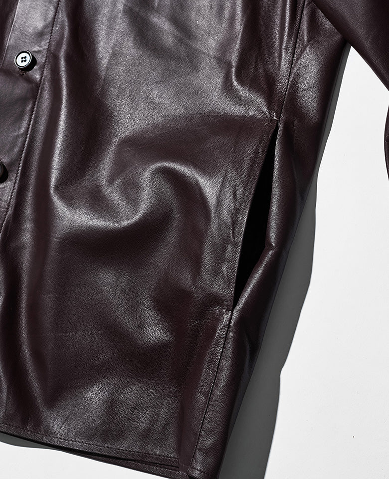 レザーシャツ