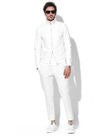 コンプレスト・コットンジャージ―セットアップ（オフホワイト）