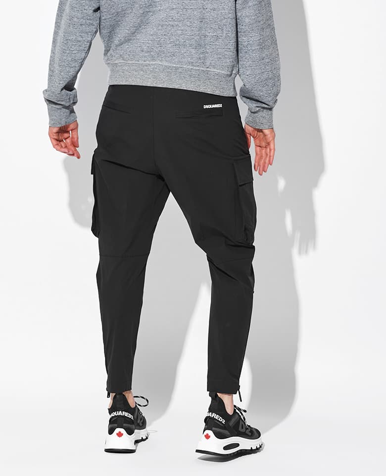 zzz black cargo pants