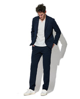 ウェーブワッフルセットアップ(ネイビー)