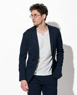 ウェーブワッフルセットアップ(ネイビー)