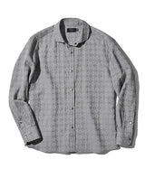 フラワーリネンシャツブルゾン