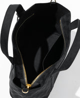 モノグラム柄ジップトート