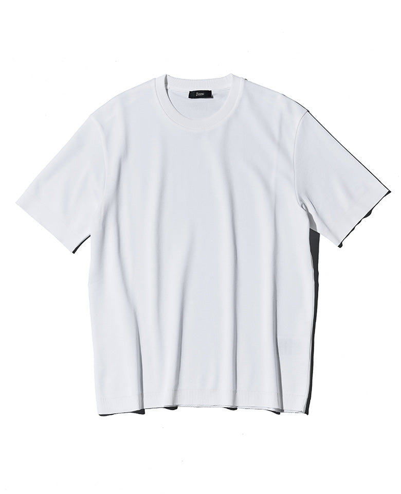 ニットエフェクト半袖Tシャツ