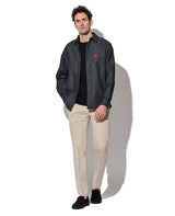 ニットデニムシャツ