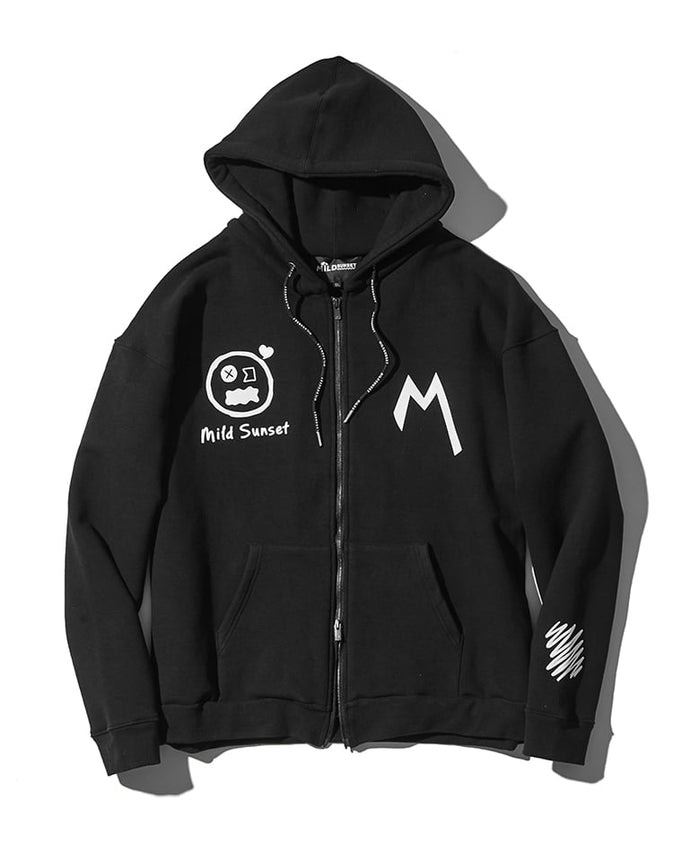 m&m ELT パーカー Mジップパーカー – 買えるLEON