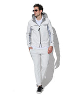 フードロゴ ジップアップパーカー