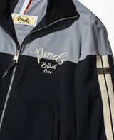 バイカラーストレッチジップアップ