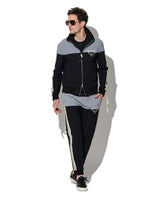 バイカラーストレッチパンツ