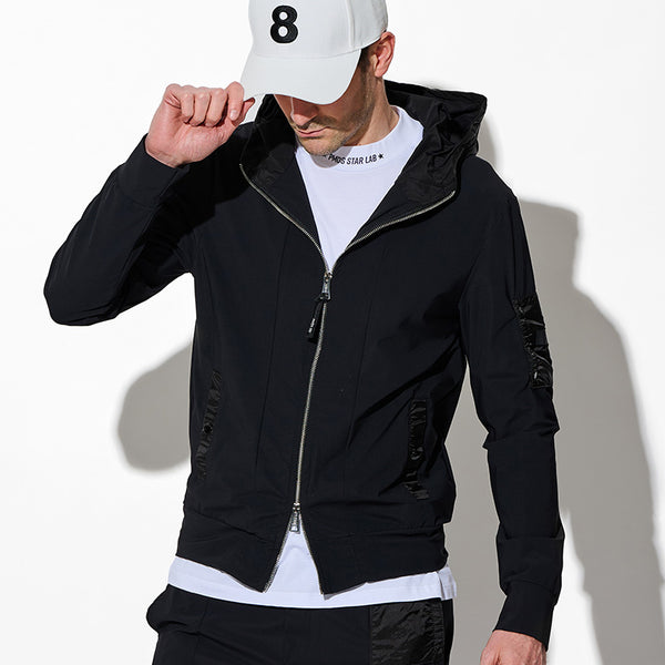 ストレッチジップアップパーカー – 買えるLEON