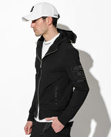 ストレッチジップアップパーカー