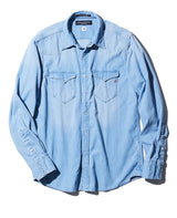 western denim shirt