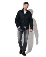 リネンコットンツイルオーバーシャツ