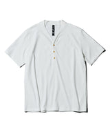 LEON別注 VネックヘンリーショートスリーブTシャツ