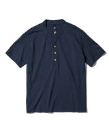 LEON別注 VネックヘンリーショートスリーブTシャツ
