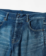 スリム バナナデニムパンツ