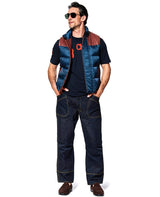 パイロットパンツ デニムキャンバス