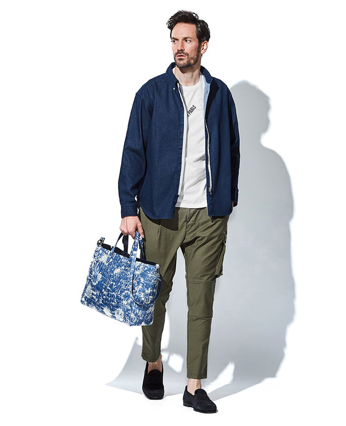 stone  デニムジップシャツ 0325ACANTHUS_002_M_002_700x.