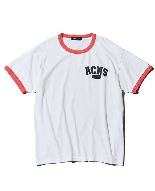 エイジングカレッジロゴリンガーTee