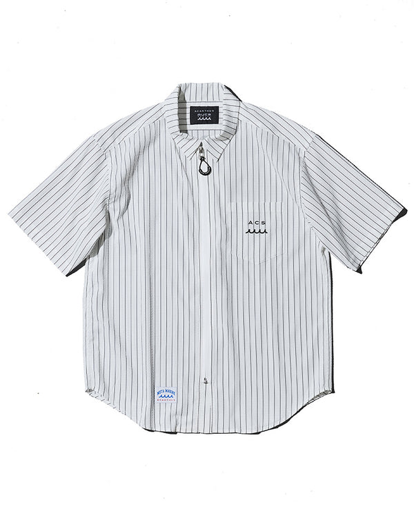 Dot Air ジップアップ半袖シャツ