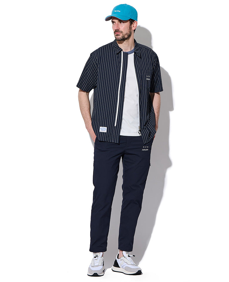 Dot Air ジップアップ半袖シャツ