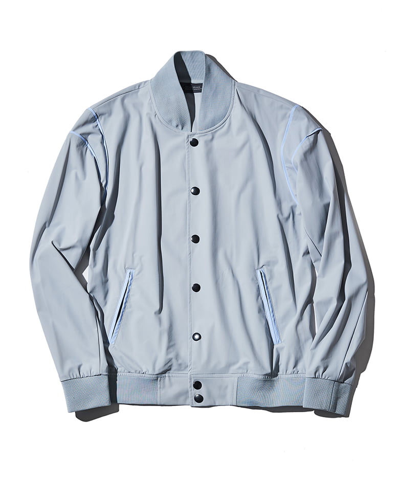 O BRESCI TOP ボンバーブルゾン ALBERTO BRESCI TOP ボンバーブルゾン