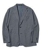 テック3　シェパードチェックニットジャケット