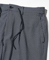 テック3　シェパードチェックニットパンツ