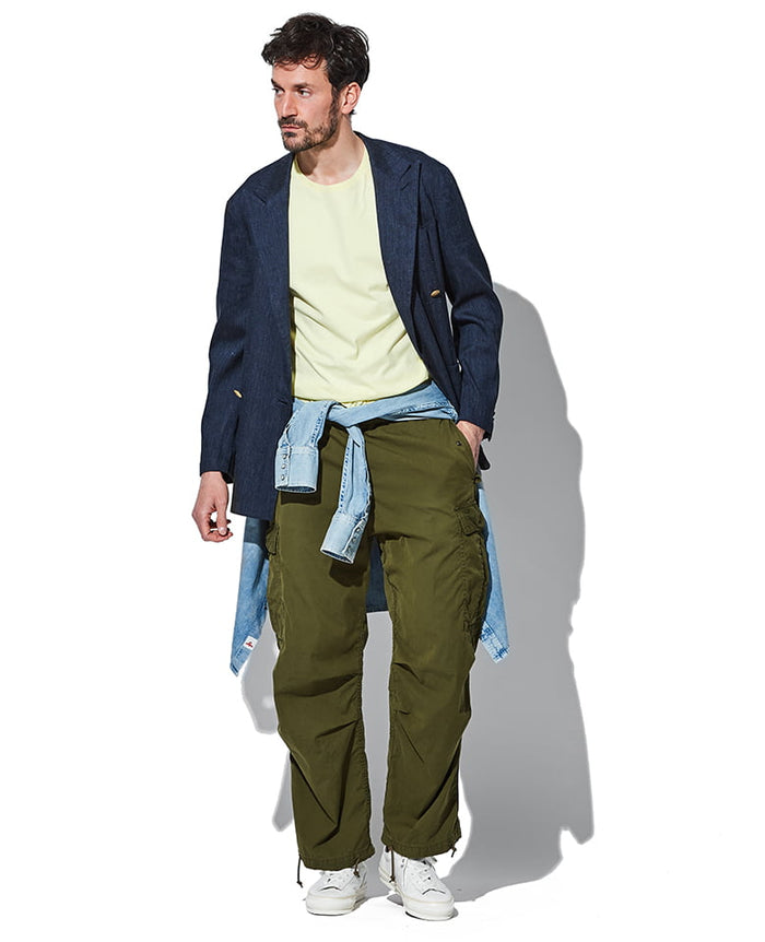 デニムダブルブレストジャケット – 買えるLEON