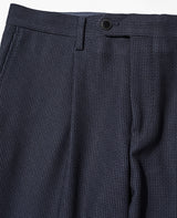 カラミハウンドトゥースセットアップ（ネイビー）