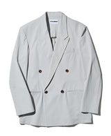 ポリエステル コットン リネン ドライツイルセットアップ（L.グレー）