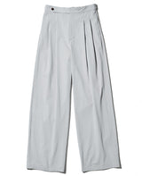 ポリエステル コットン リネン ドライツイルセットアップ（L.グレー）