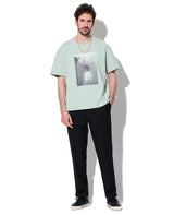 スヴィンジャージー プリント S/S TEE