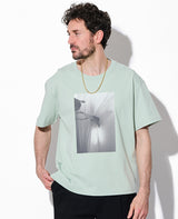 スヴィンジャージー プリント S/S TEE