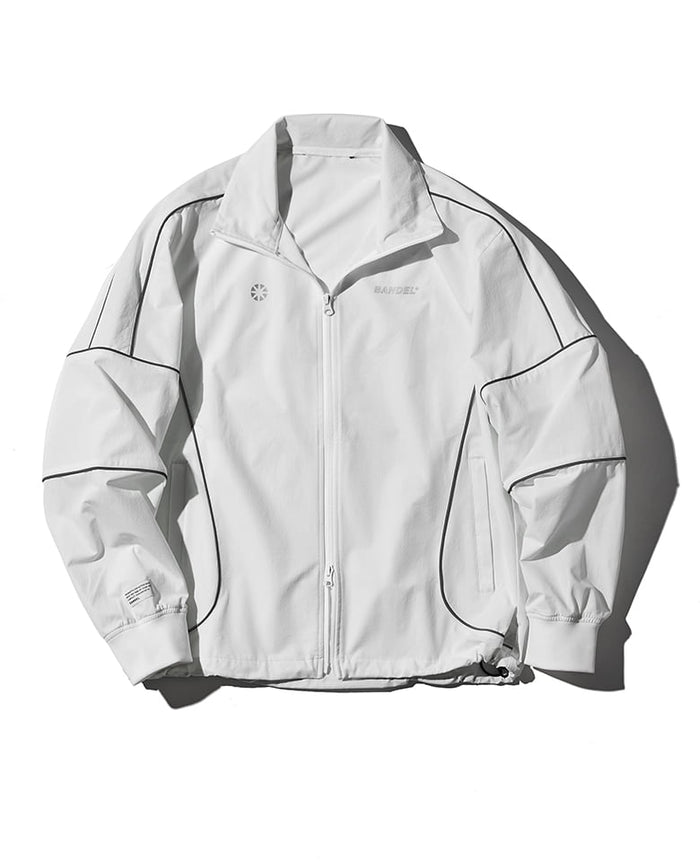 BPN ジャケット グラデーション オーバーサイズ パッド入り ボンバー ジャケット