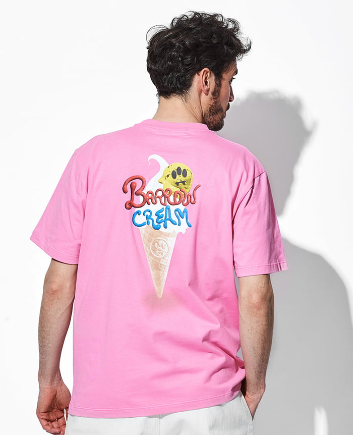 【BARROW】クルーネック Tシャツ クルーネックTシャツ – 買えるLEON