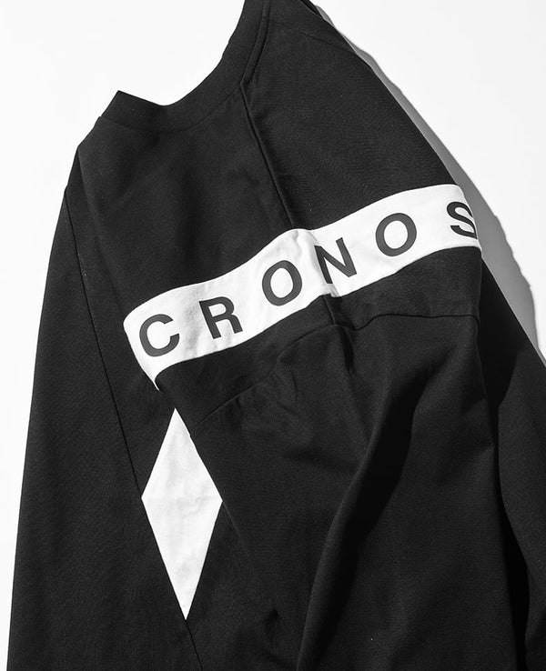 クロノス ダイアゴナル パネル ロング スリーブ T