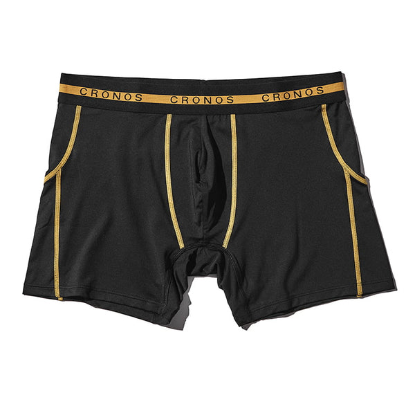 CRONOS basic boxer trunks【BLACK×WHITE】 – クロノス CRONOS