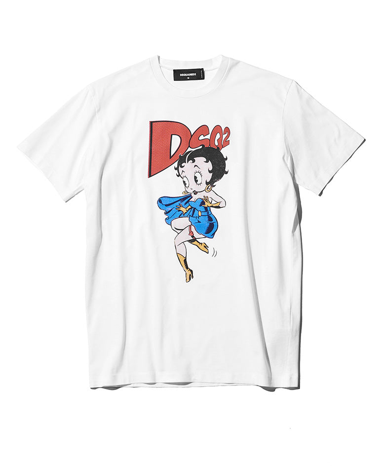 Betty Boop ロゴTシャツ