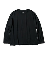 シルクコットンロングスリーブTシャツ