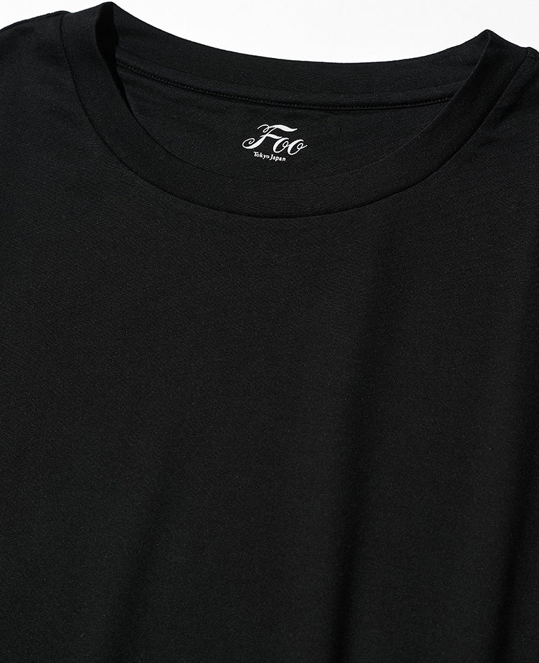 シルクコットンロングスリーブTシャツ
