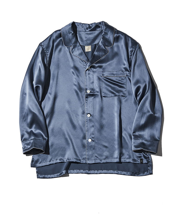 シルクパジャマシャツ
