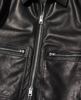 レザーブルゾン
