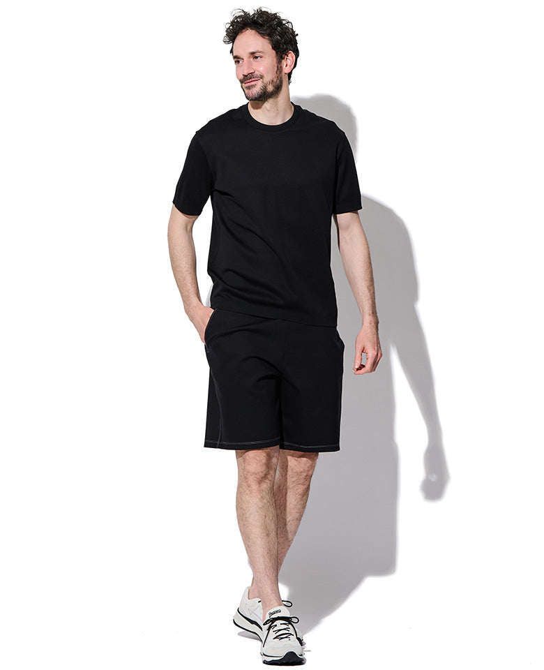 ニットエフェクト半袖Tシャツ