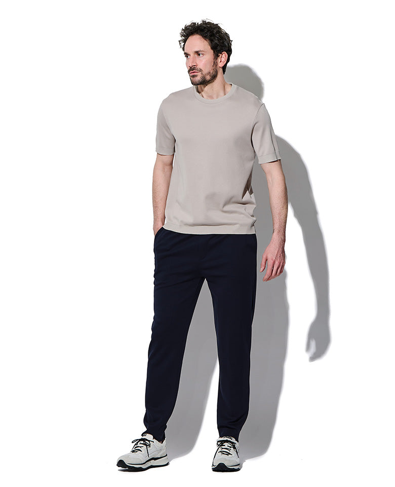 ニットエフェクト半袖Tシャツ